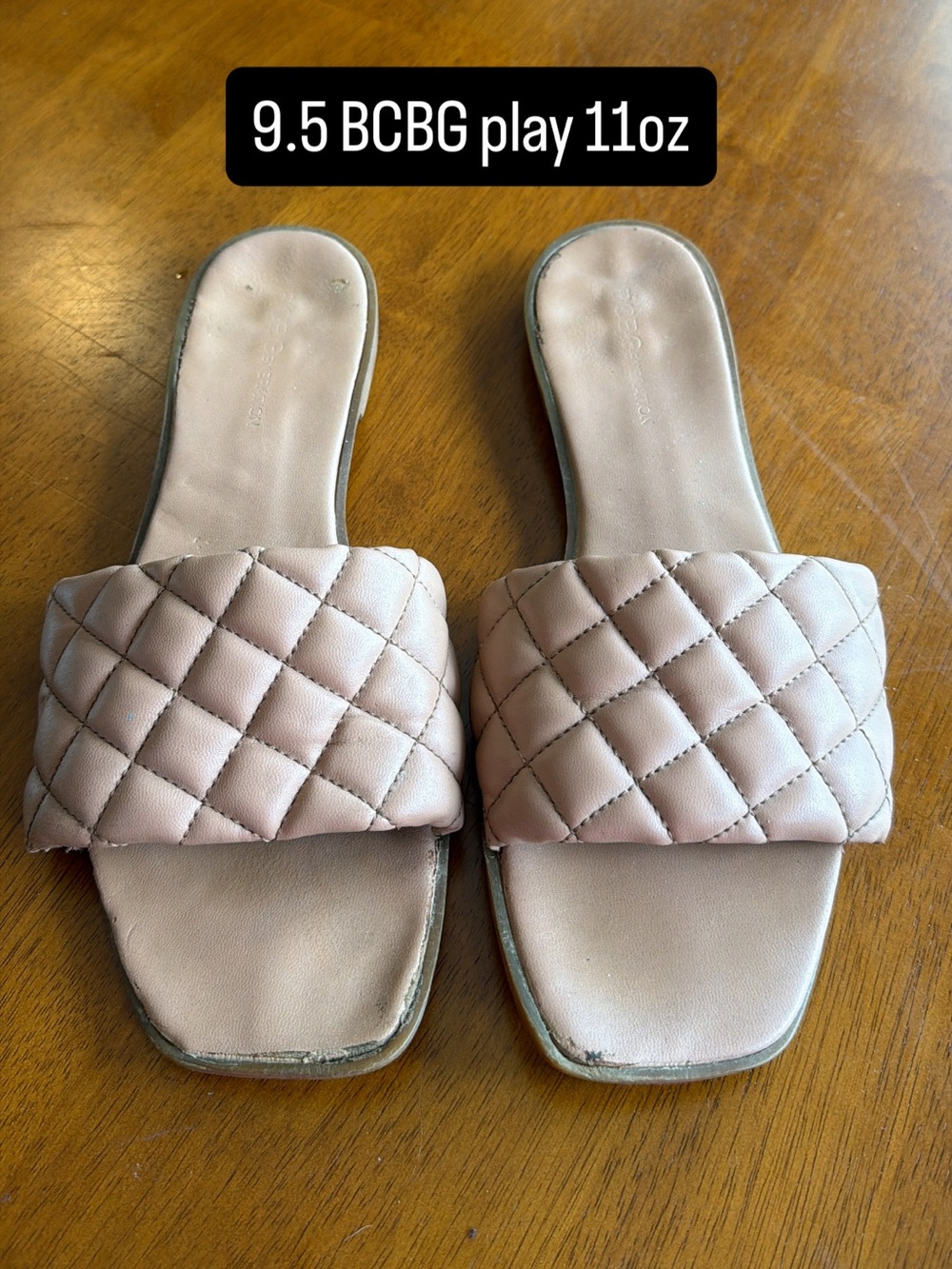 BCBG Laila tan sandals